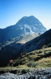 Aussicht von der B�rgunt-Hochalm (ca. 2000m) - Richtung S�den