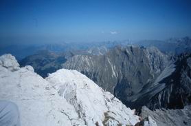 Aussicht vom Gipfel des Widderstein (Richtung Osten)