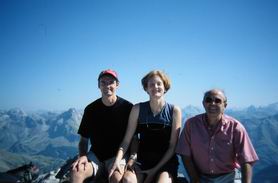 Auf dem Gipfel des Widderstein