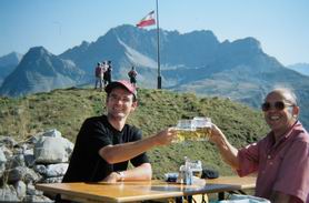 Wohlverdient! Prost!