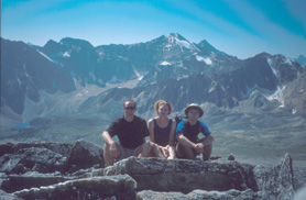 On the left-hand/southern summit (2720m)