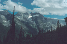 Sir Donald, Perley Rock, and Illecillewaet Glacier