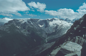 View from ridge (left/eastern side)