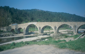 Old bridge in St Jean du Gard