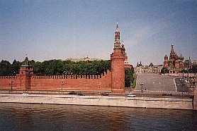 Kreml und Roter Platz (Ansicht von Rust beim Anflug ;-)