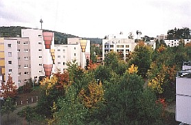 Herbst im Uni-Wohngebiet (1998)