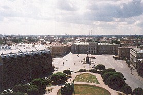 Blick von Isaaks-Kathedrale nach Süden