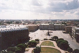 Blick von Isaaks-Kathedrale nach S&uuml;den