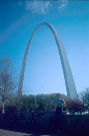 The Gateway Arch in St. Louis