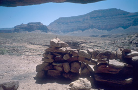 View to south rim from lunch place