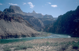 River Trail along Colorado river (view eastwards)