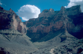The left part of a twin colosseum