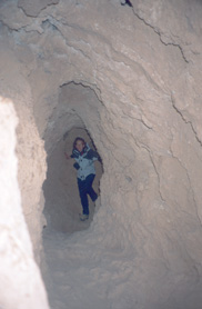 The scramble to Mooney Falls