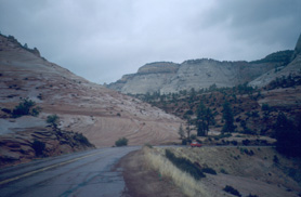 Different rock formations