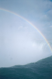 Horseshoe Falls from the side 